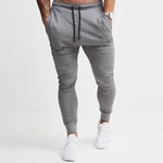 Men's Pants Brand Gym Casual Solid Color Drawstring Sports Pants Pantalon Homme Jogger Hombre Streetwear Men's Trousers