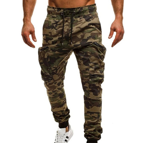 Mens Pants Elastic Waist Trouser Streetwear military Men's joggers sweatpants cargo Pants for men ropa hombre pantalon