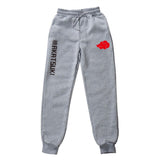 Japanese Anime Naruto Pants akatsuki Fleece Trousers Printed Men Women Jogging Pants Hip hop Streetwear comfortable Sweatpants